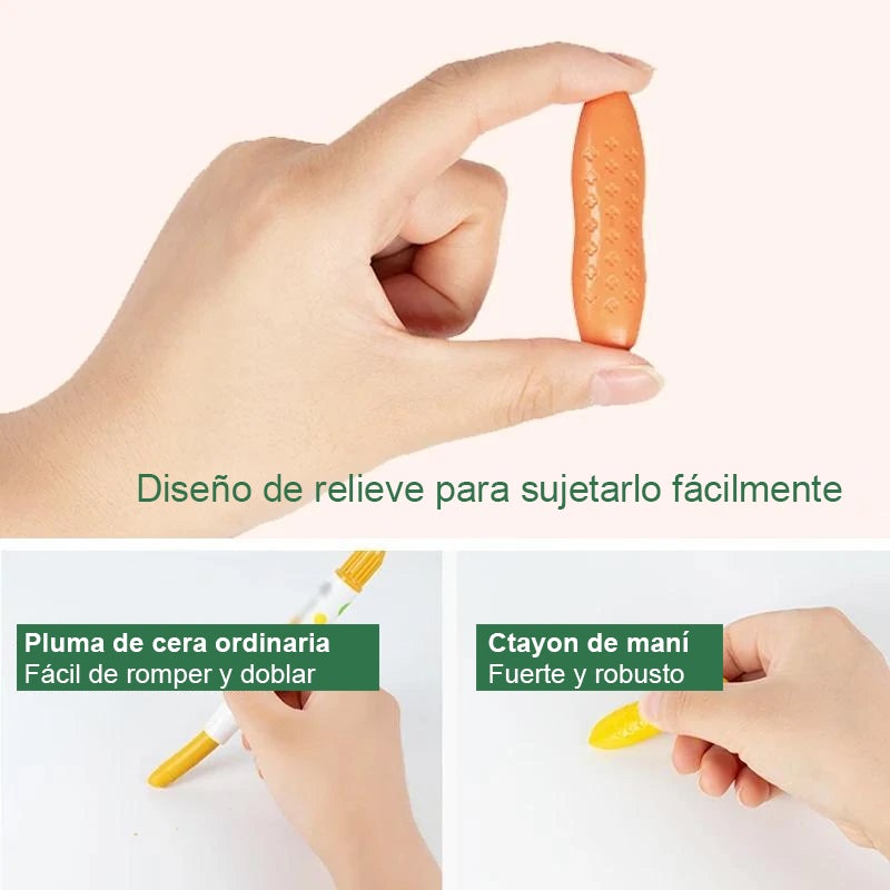 Palitos de cacahuete para niños, seguros y no tóxicos