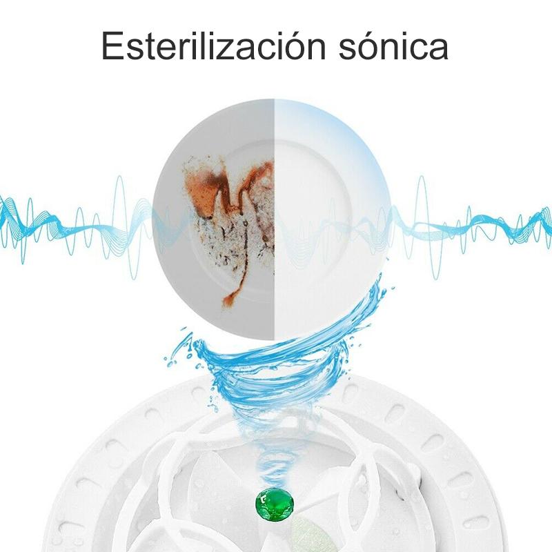 Lavavajillas portátil ultrasónico y artefacto de lavandería