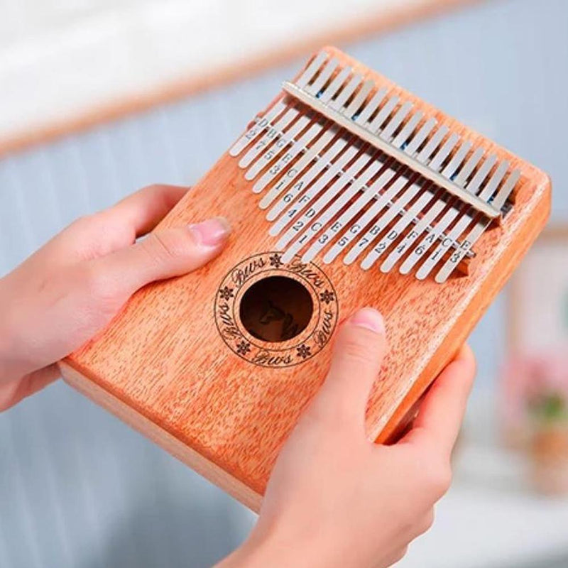 Kalimba pulgar piano, 10 ó 17 teclas