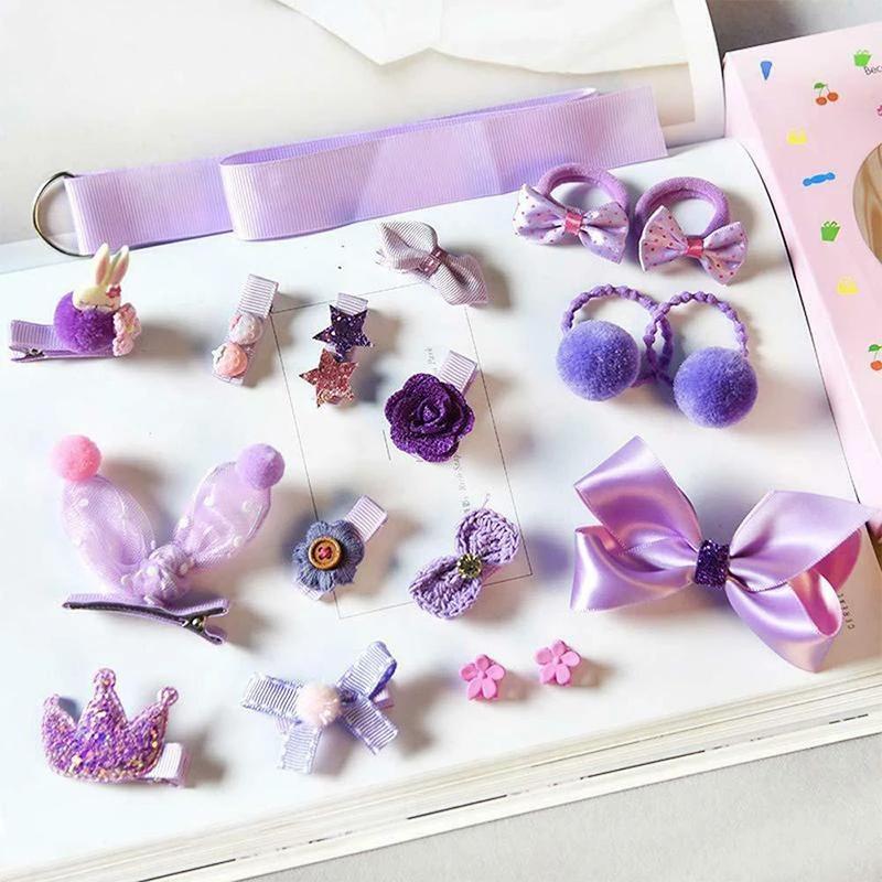 Set de accesorios para el cabello para niños