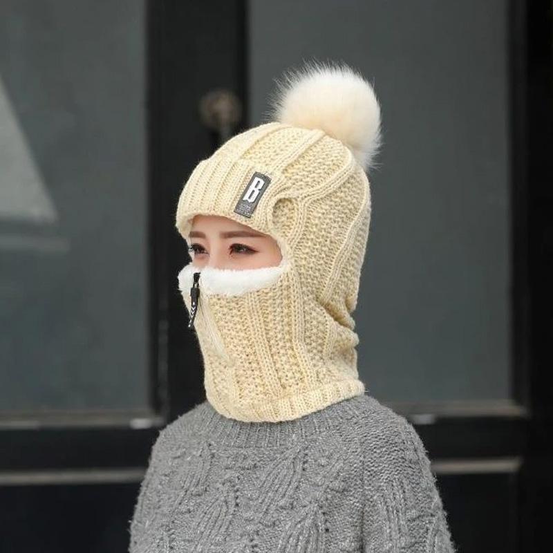 Sombrero a prueba de viento siamés de invierno