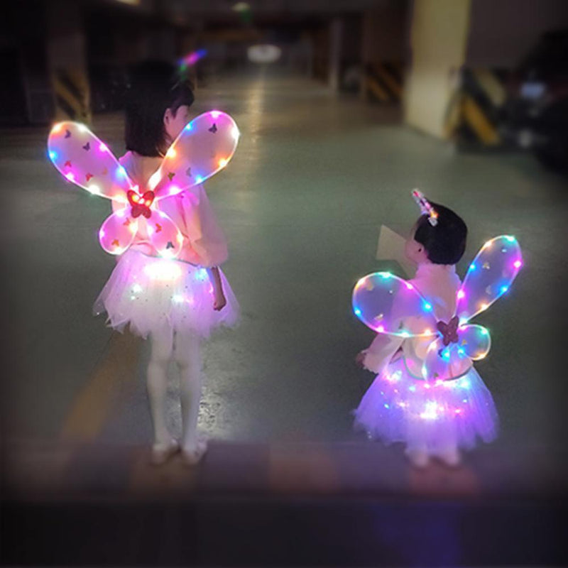 Faldas LED brillantes de princesas