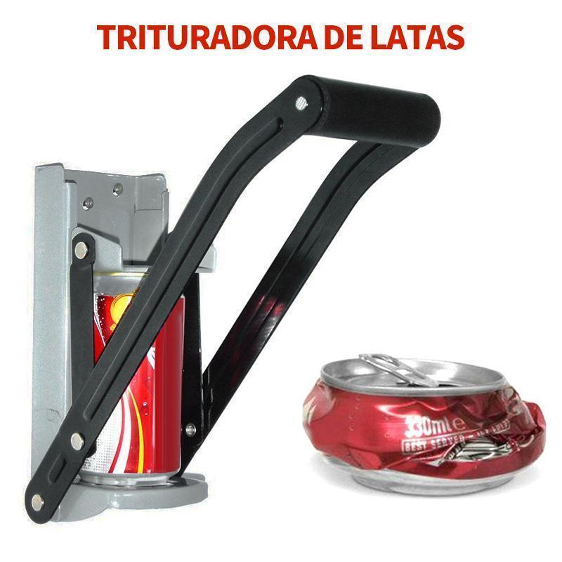 Trituradora de latas para ahorrar espacio de la cocina