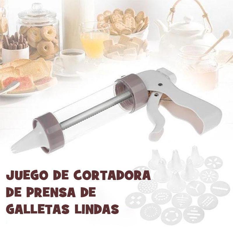 Juego de cortadora de prensa de galletas lindas