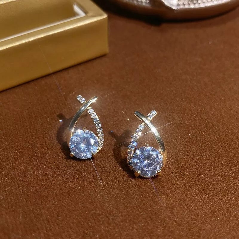 Aretes de cola de sirena