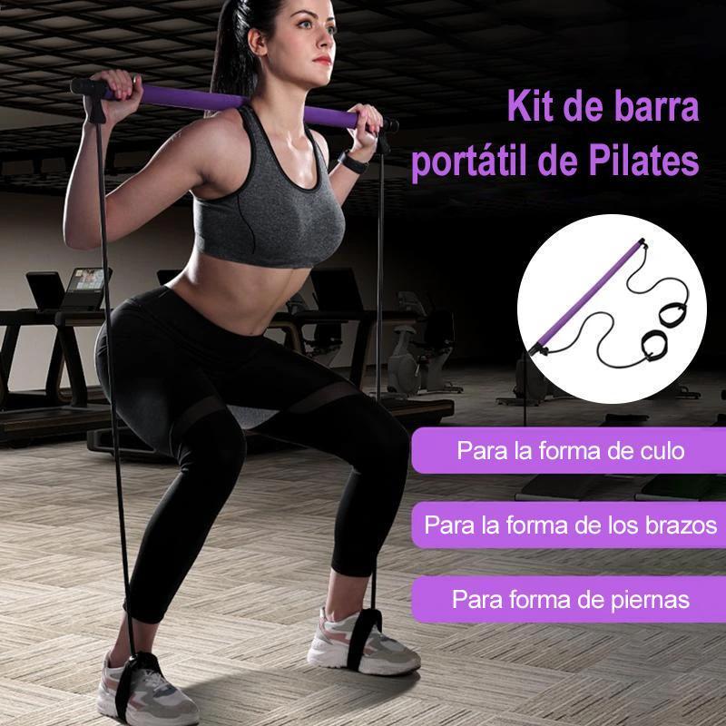 Kit de barra de pilates portátil