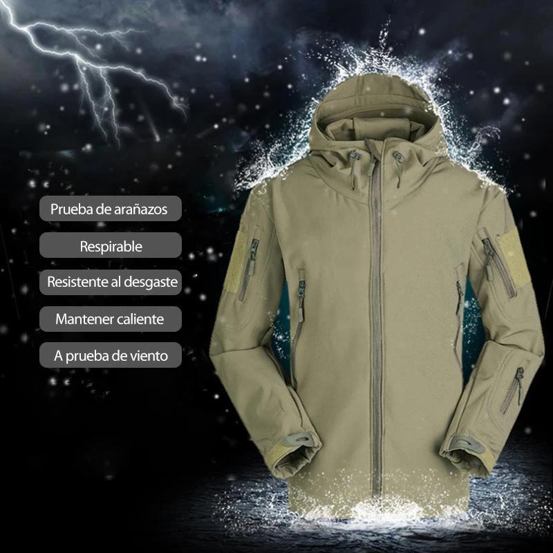 Chaquetas de camuflaje tácticas impermeables