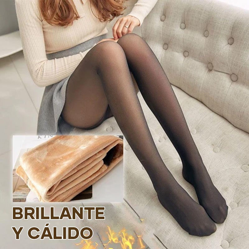 Leggings de medias cálidas de invierno