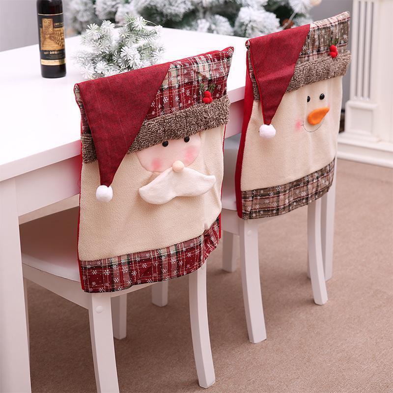 Funda de silla para navidad