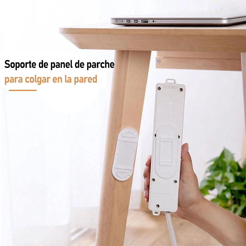 Soporte de panel de parche para colgar en la pared sin perforaciones (2 Piezas)