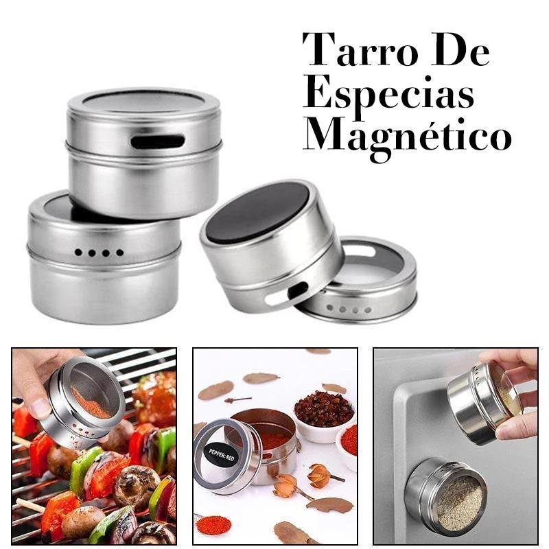 Tarro de especias magnético