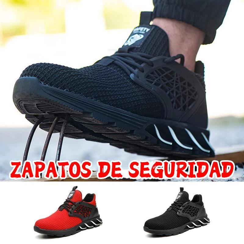 Zapatos de seguridad con punta de acero cómodos unisexo