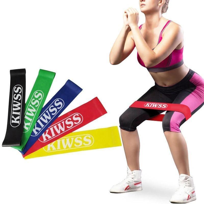 Juego de bandas elásticas para yoga (5 pcs)