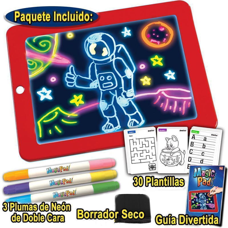 Tablero Iluminado de Dibujo para Niños