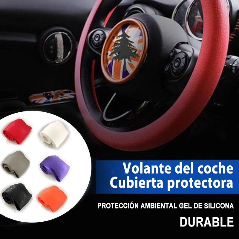 Cubierta protectora del volante del automóvil