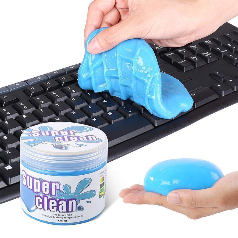 Gelatina de limpieza Super limpio para teclado y coche