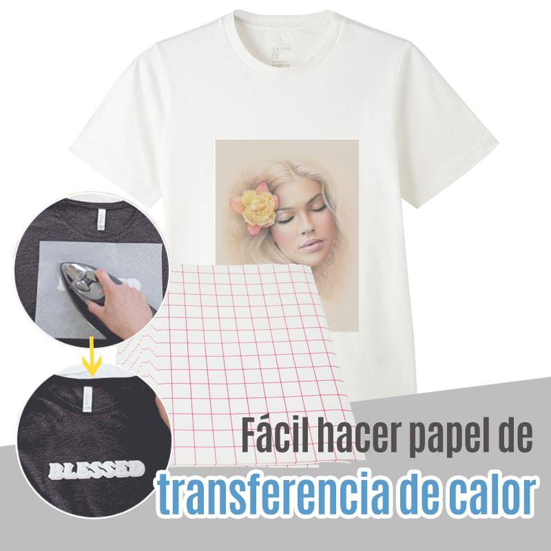 Papel de transferencia de calor fácil de hacer, 5 piezas