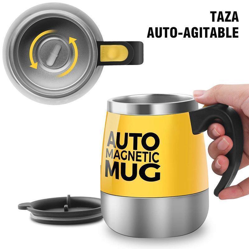 Autoagitable taza para café, zumo, leche, 6 colores