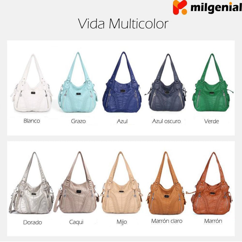 Bolso de multicolor para mujer, 20coloers