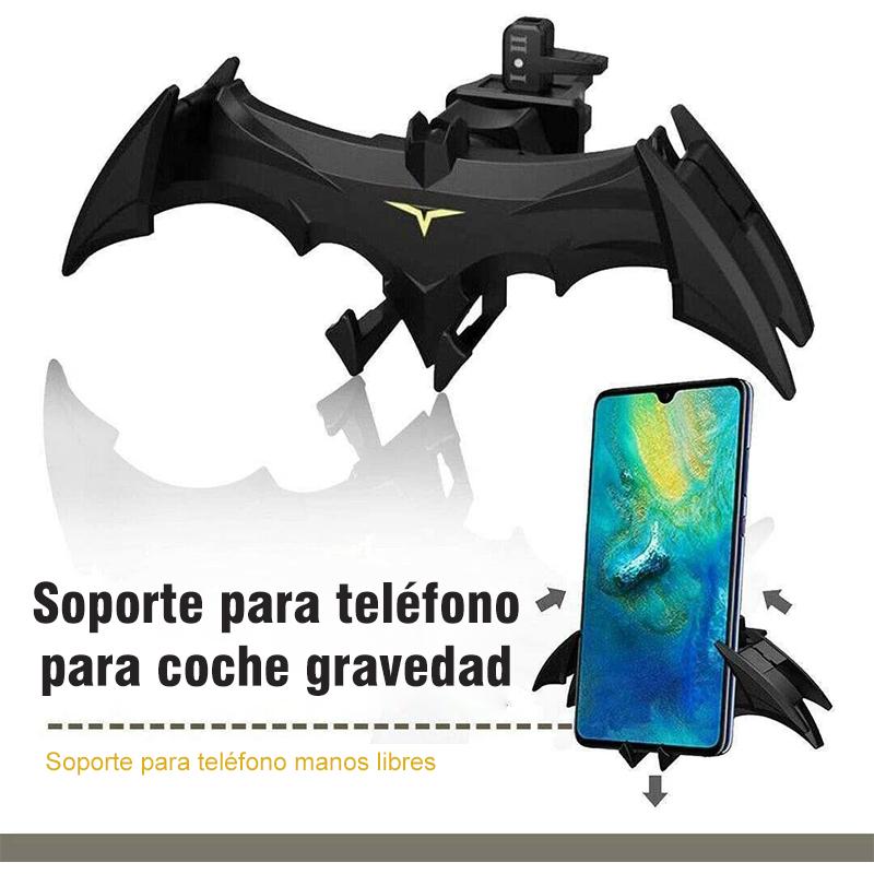 Soporte para teléfono con alas de murciélago