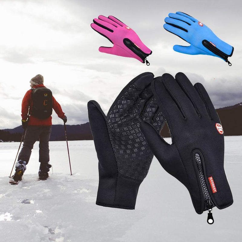 Guantes de pantalla táctil impermeables a prueba de viento de primera calidad unisex