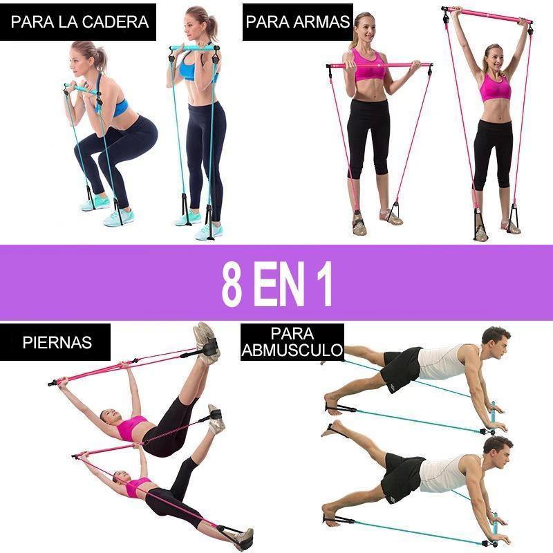 Kit de barra de pilates portátil