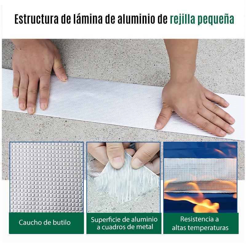 Cinta súper impermeable, caucho butílico 5M