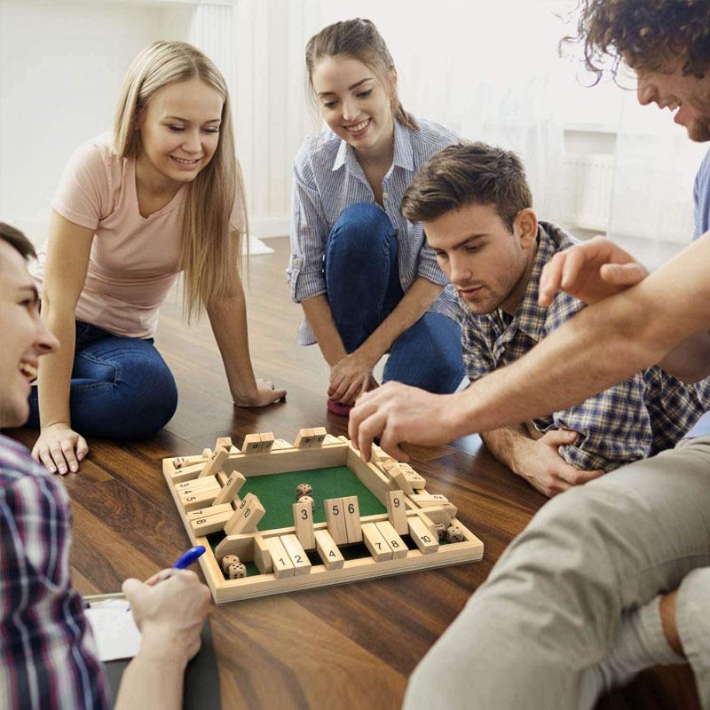 Juego de mesa de madera