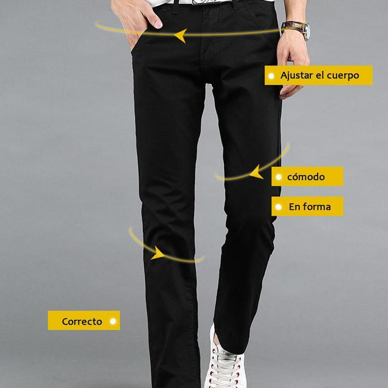 ComoVidaâ„?Pantalones casuales para hombre