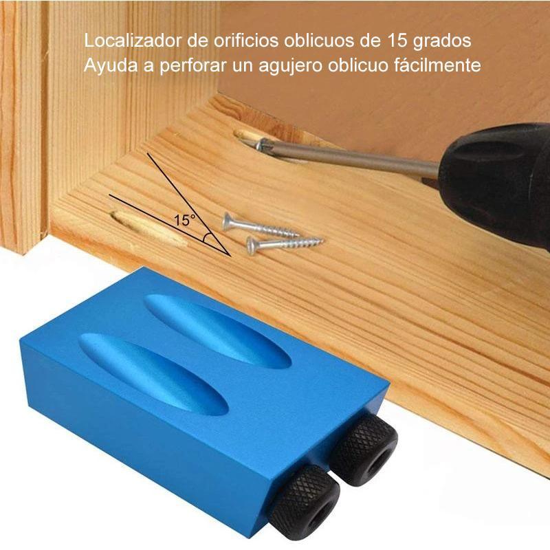 Herramienta para trabajar la madera puncher posicionador