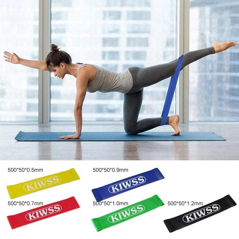 Juego de bandas elásticas para yoga 5 piezas