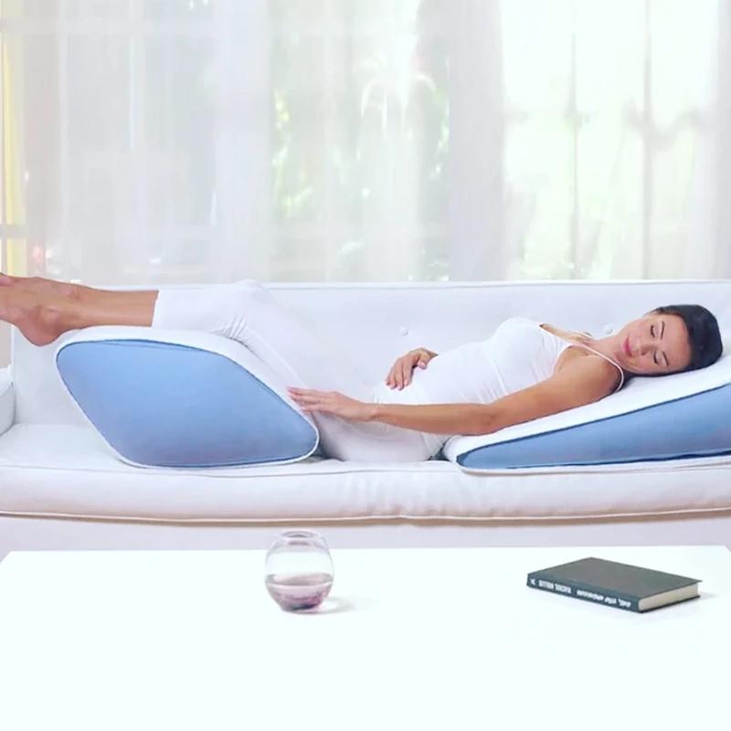 Almohada inflable de la pierna