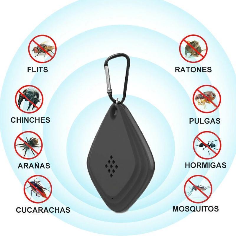 Protección ultrasónica contra pulgas y garrapatas