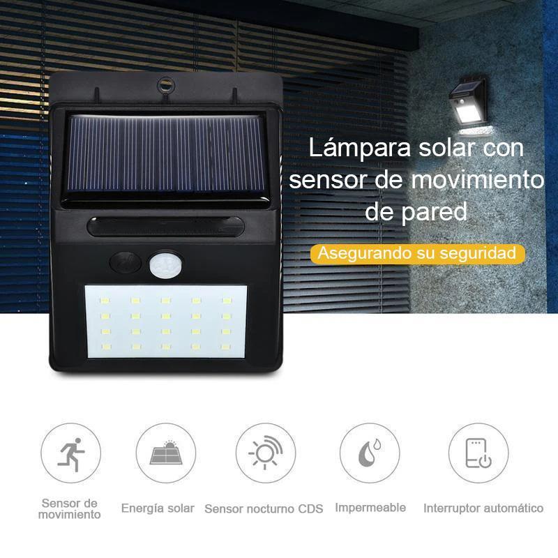 Hirundo 20 lámparas solares LED al aire libre