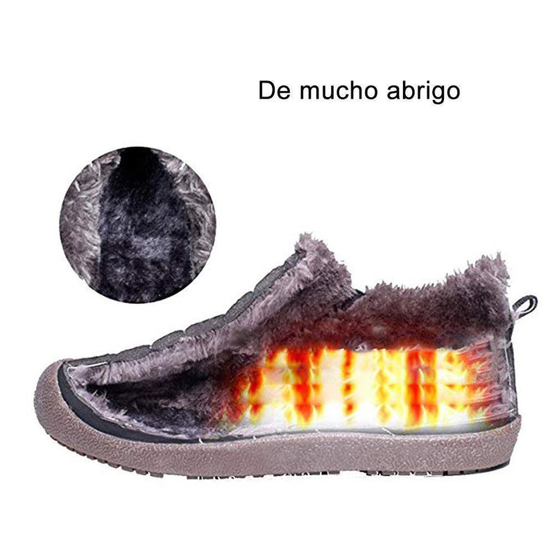 Botas Moderno de Abrigo Antideslizantes de Nieve (Caña Alta)