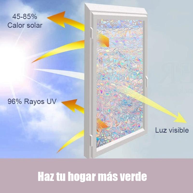 3D Película de ventana arco iris