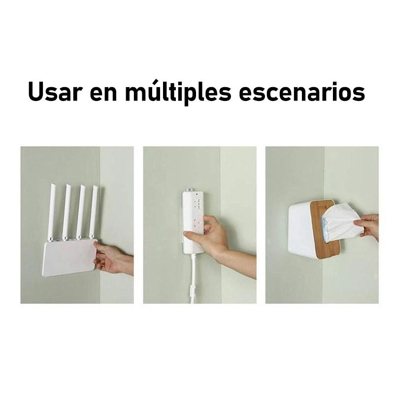 Soporte de panel de parche para colgar en la pared sin perforaciones (2 Piezas)