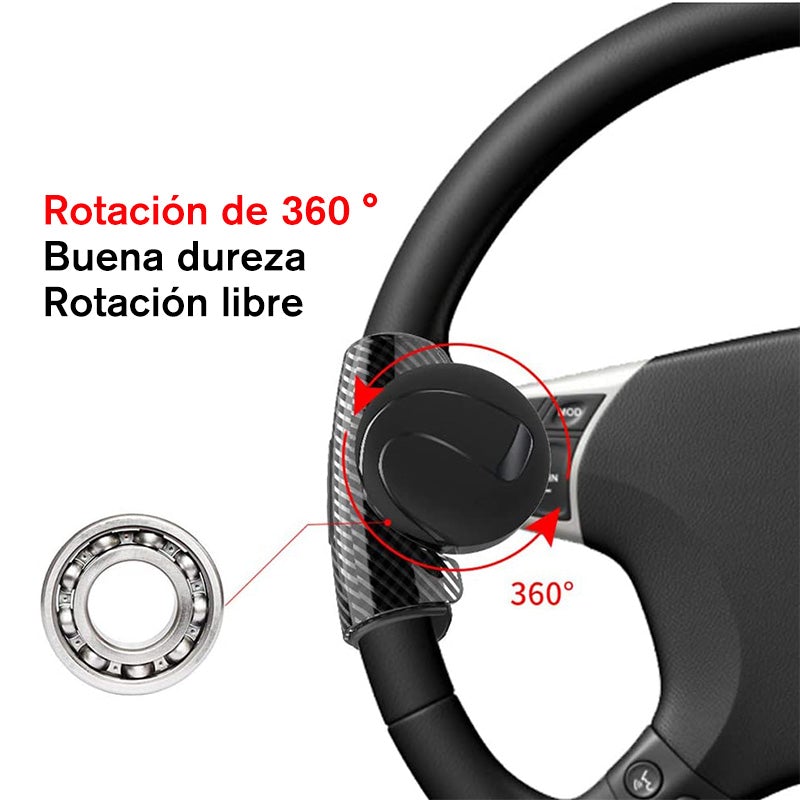 Perilla de refuerzo de volante universal de 360 °