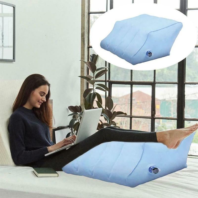 Almohada inflable de la pierna