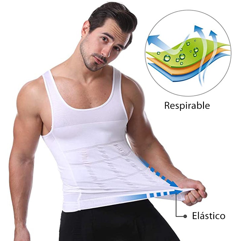 Chaleco moldeador de cuerpo de verano para hombres