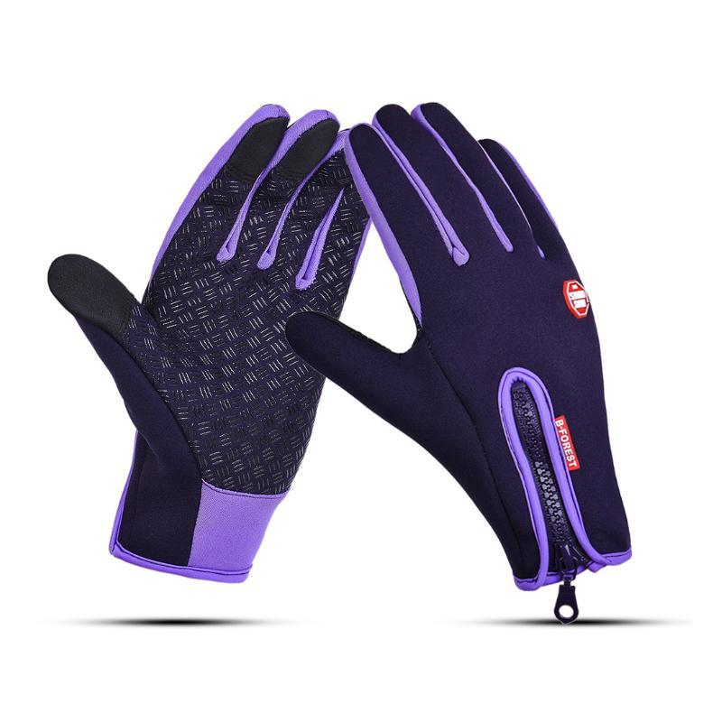 Guantes de pantalla táctil impermeables a prueba de viento de primera calidad unisex