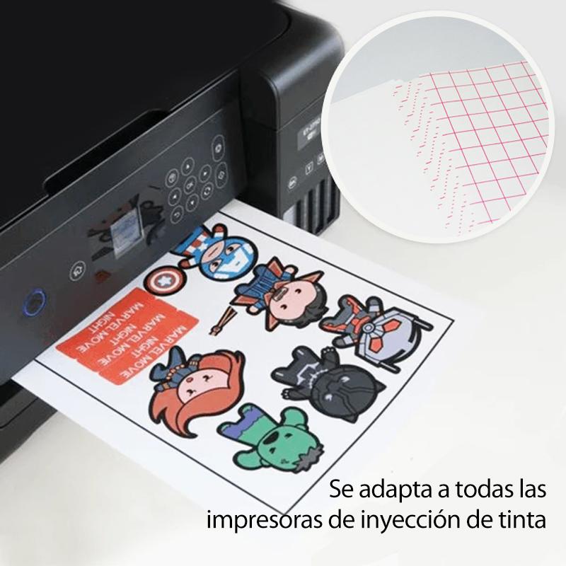 Papel de transferencia de calor fácil de hacer, 5 piezas