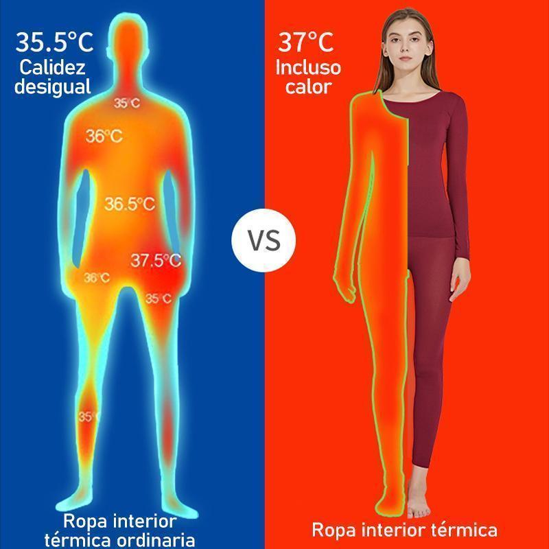 Ropa interior térmica elástica sin costuras