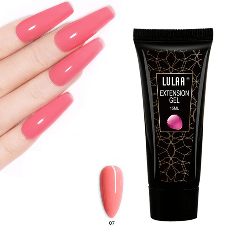 Kit de uñas de gel transparente de secado rápido