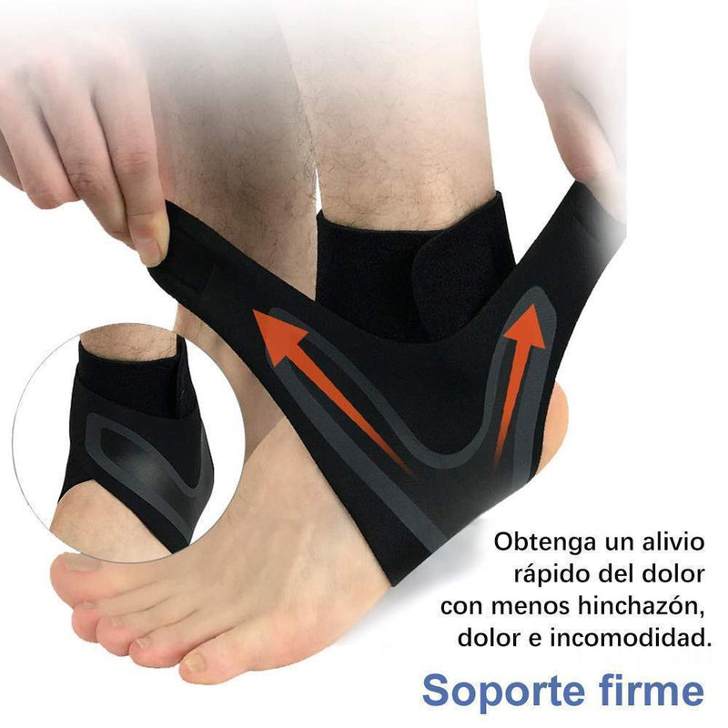 ComoVidaâ„?Tobillera Transpirable con Soporte Ajustable para Tobillo (Un Par)