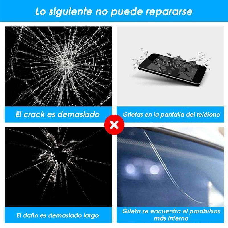 Líquido de reparación nano de vidrio automotriz