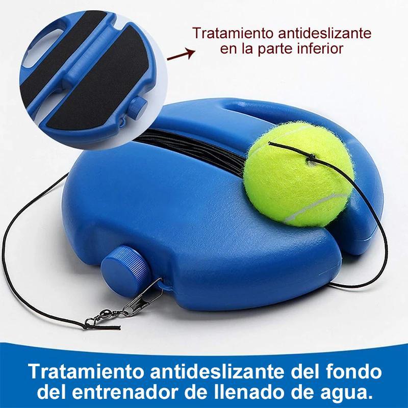 Entrenador de tenis solo