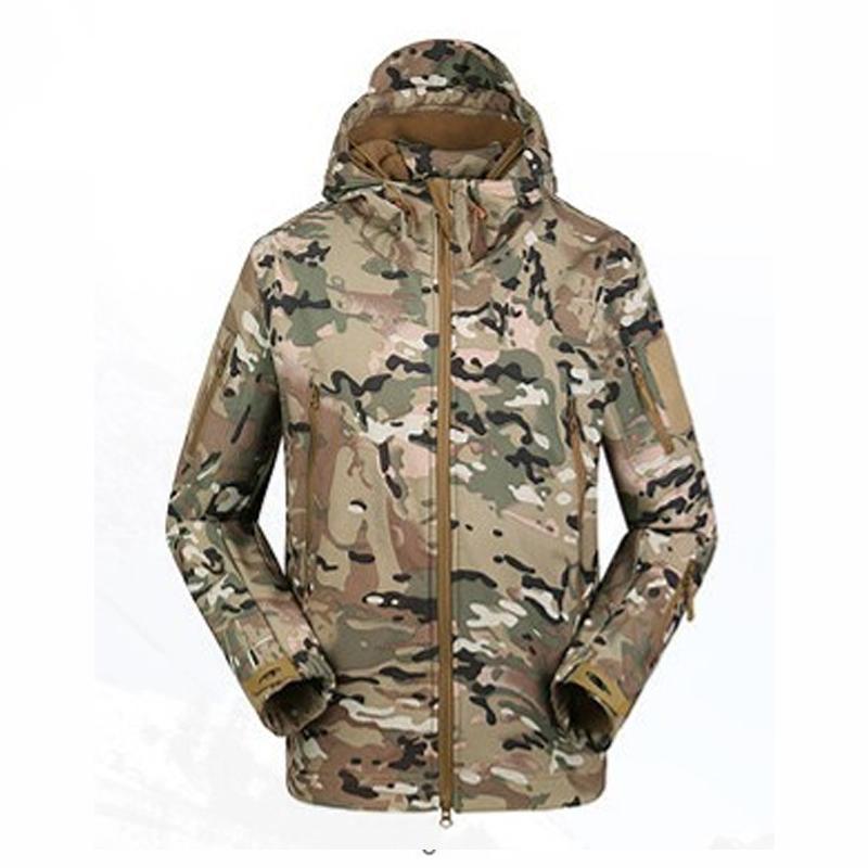 Chaquetas de camuflaje tácticas impermeables