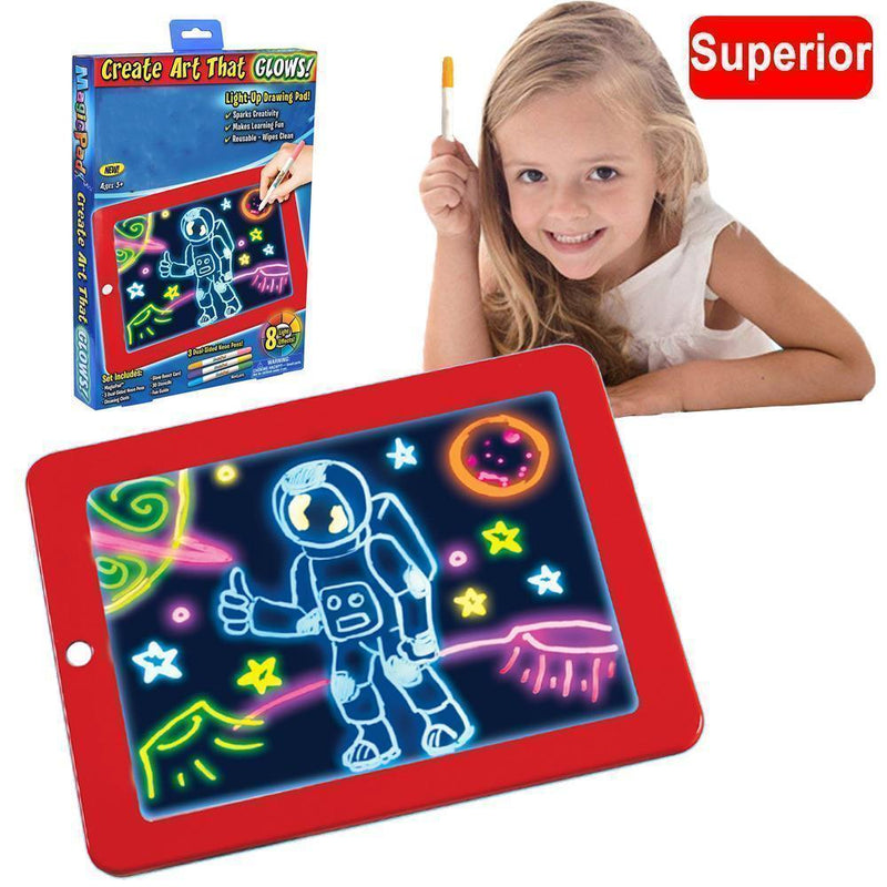 Tablero Iluminado de Dibujo para Niños