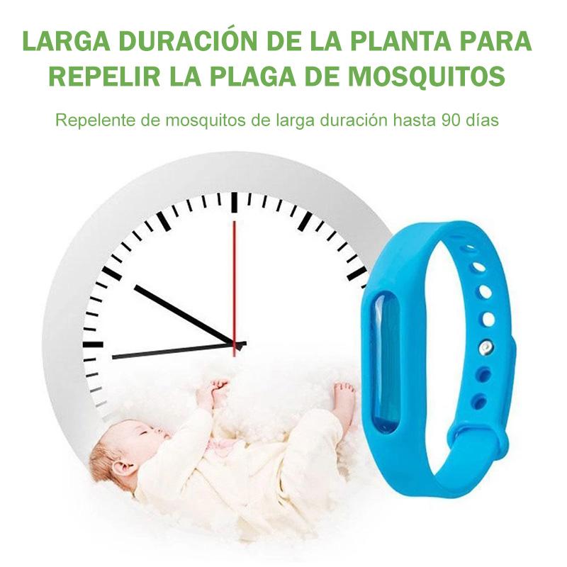 Pulsera repelente de mosquitos